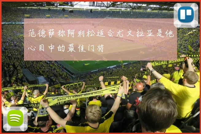 范德萨称阿利松适合尤文拉亚是他心目中的最佳门将